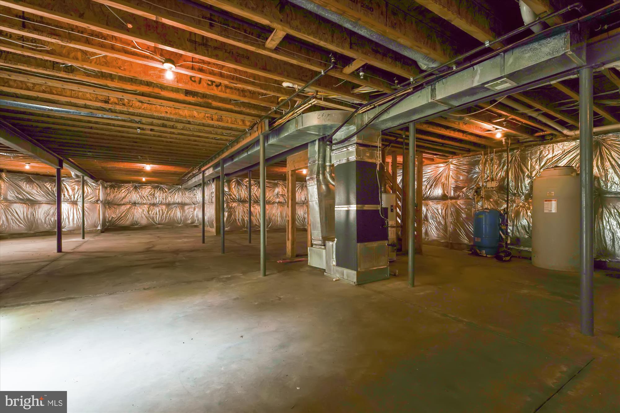 16101 Venice Road Aquasco, MD 20608 - Photo 38 of 40 Unfinished Basement 70'x30'