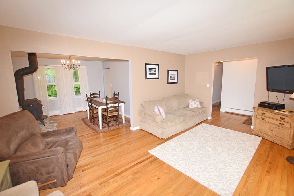 34 Hardwick Road Petersham, MA 01366 - Photo 8 of 24 a living room with furniture and a flat screen tv