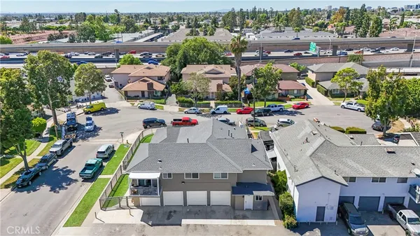 an aerial view of a
