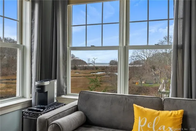 a view of a city from a balcony