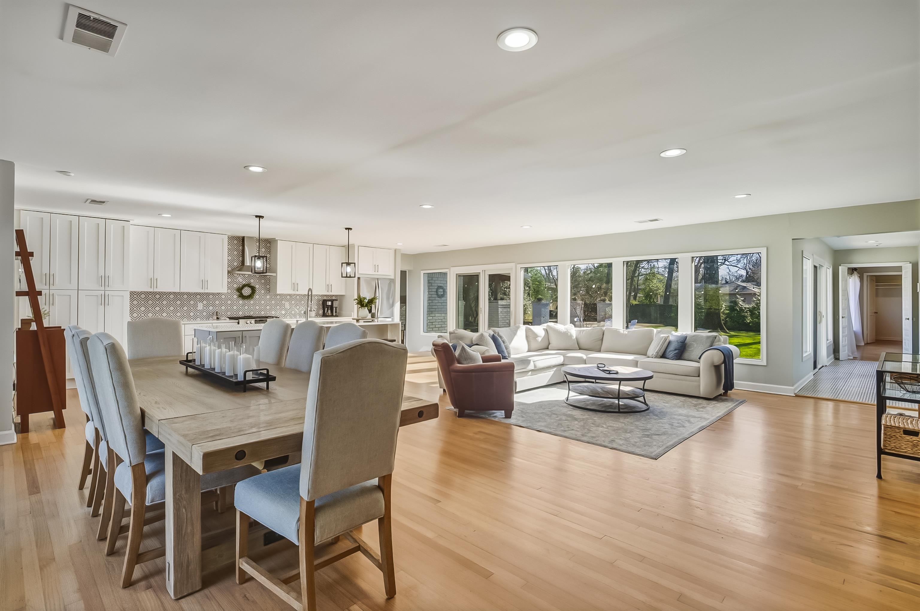 5155 Shady Grove Road Memphis, TN 38117 - Photo 6 of 40 Dining area with light wood finished floors and recessed lighting