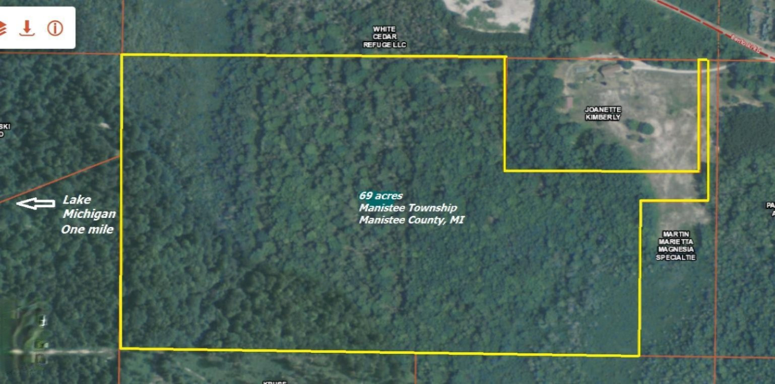 69 ac Manistee County