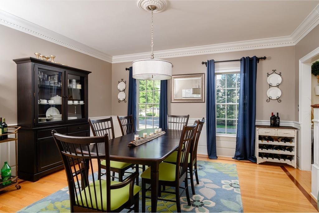 3 Lily Pond Lane Hingham, MA 02043 - Photo 17 of 42 a view of a dining room with furniture window and wooden floor