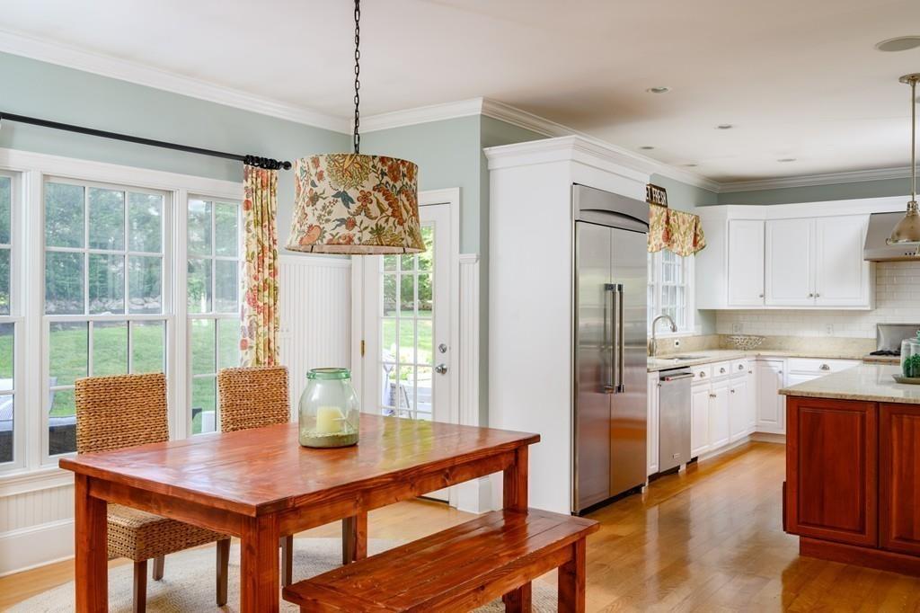3 Lily Pond Lane Hingham, MA 02043 - Photo 8 of 42 a view of a dining room with furniture window and wooden floor
