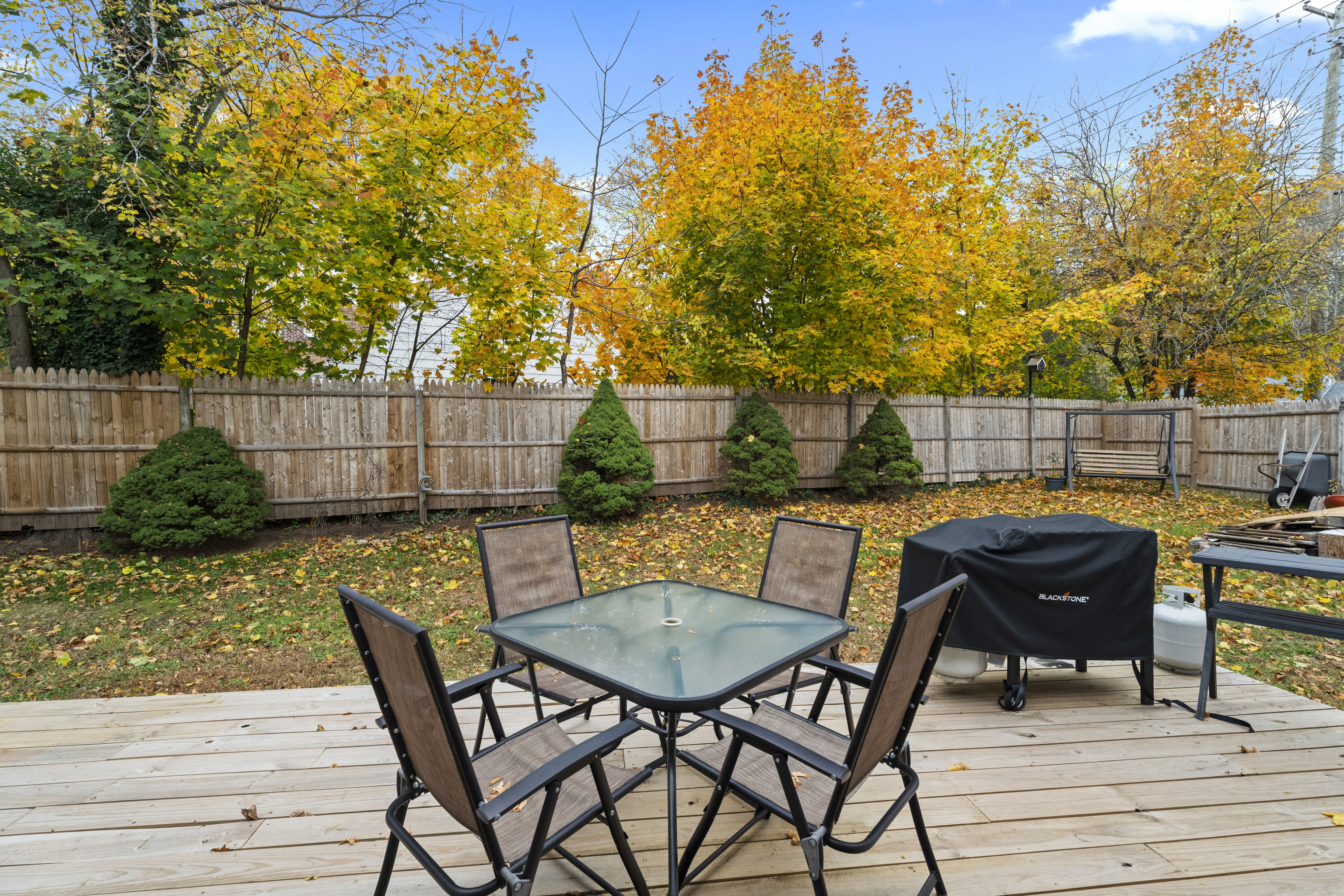 101 Pool Road North Haven, CT 06473 - Photo 22 of 23 a view of a chairs and table in patio