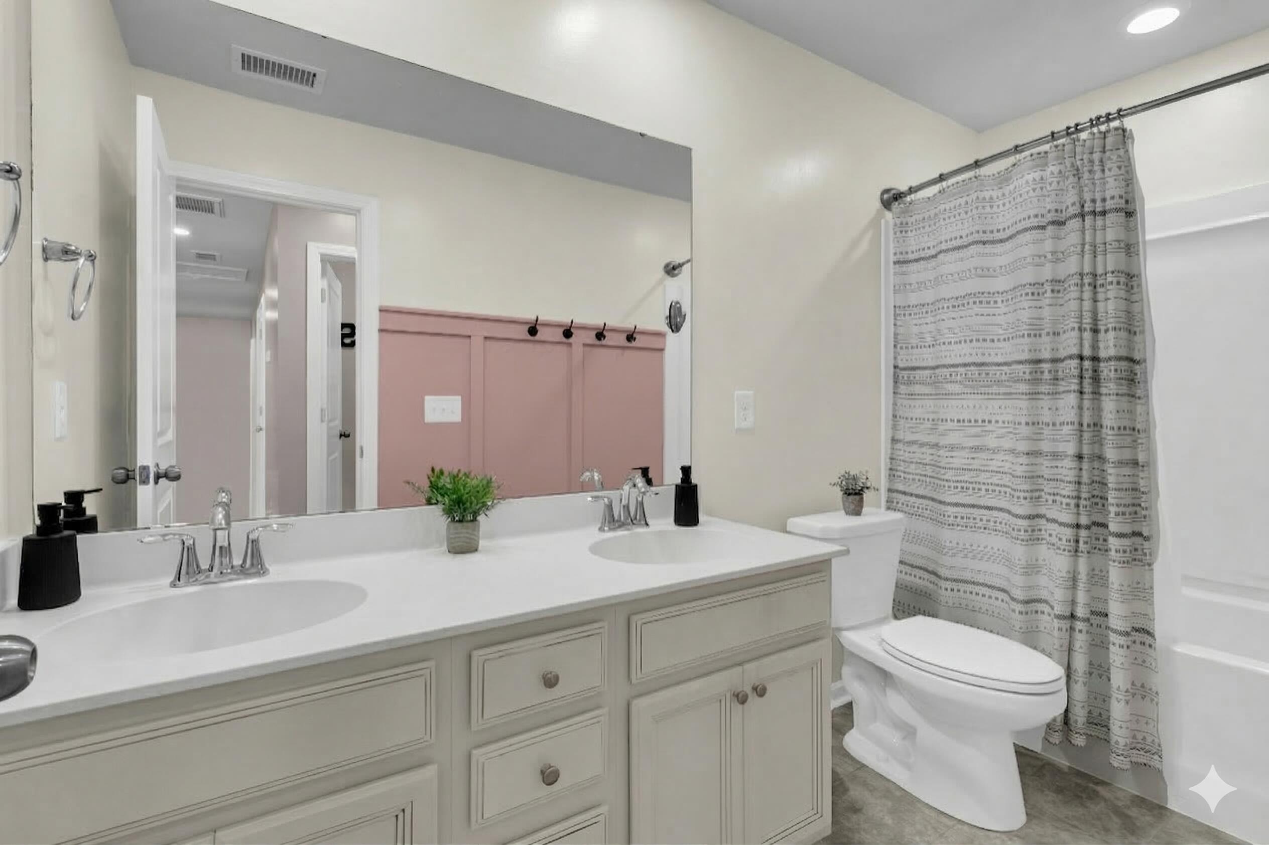 9802 Box Elder Court Ladson, SC 29456 - Photo 27 of 44 Upstairs Guest Bathroom Updated