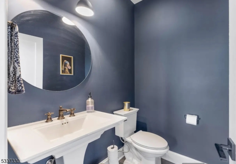 134 Hillsborough Road Hillsborough, NJ 08844 - Photo 19 of 50 a bathroom with a sink mirror and toilet