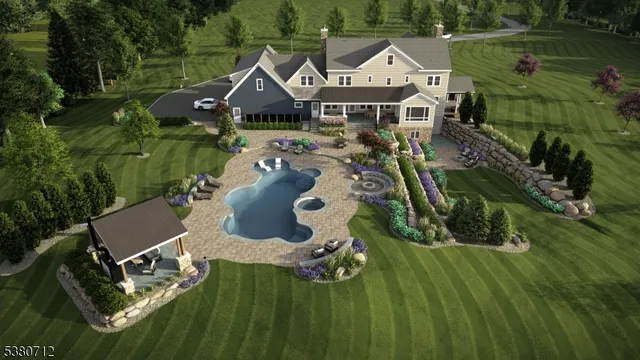 a view of a dining table and chairs in balcony