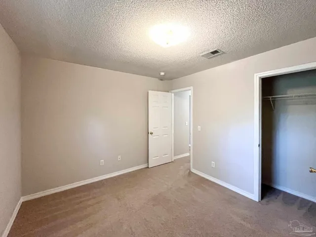 an empty room with a natural light