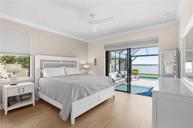 a living room with furniture and couch