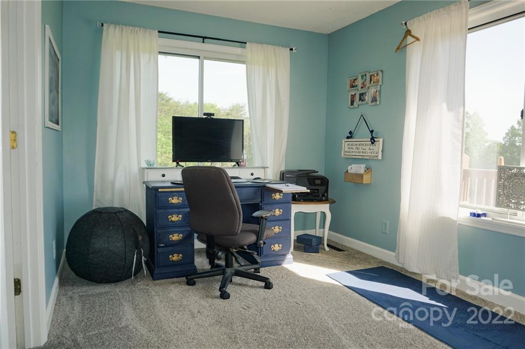 516 Starview Drive Rutherfordton, NC 28139 - Photo 39 of 47 a view of a workspace with furniture and a window