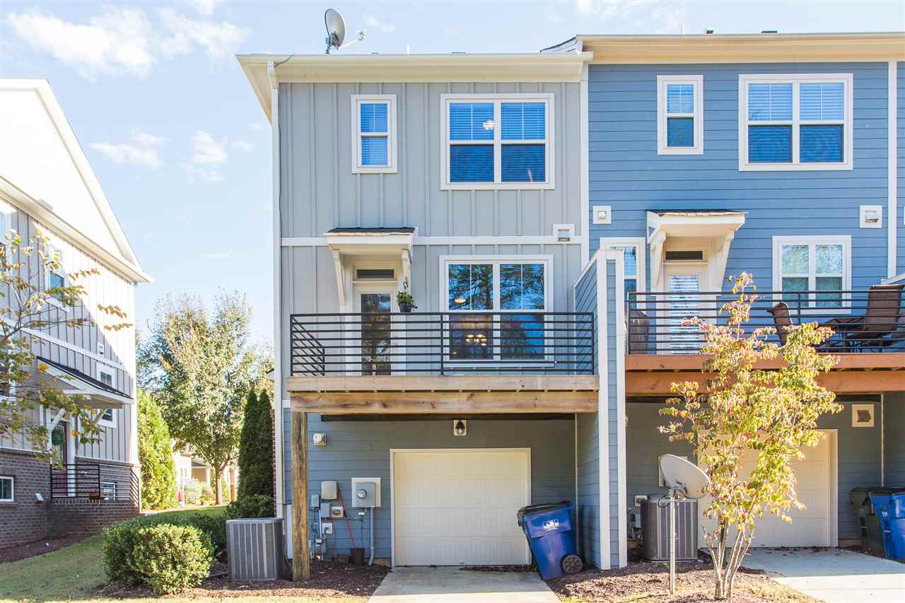 1611 Crafton Way Raleigh, NC 27607 - Photo 21 of 23 A view of the awesome deck, just off the main living areas ... making entertaining easy or simply relaxing after a long day at work a pleasure. Exterior Back