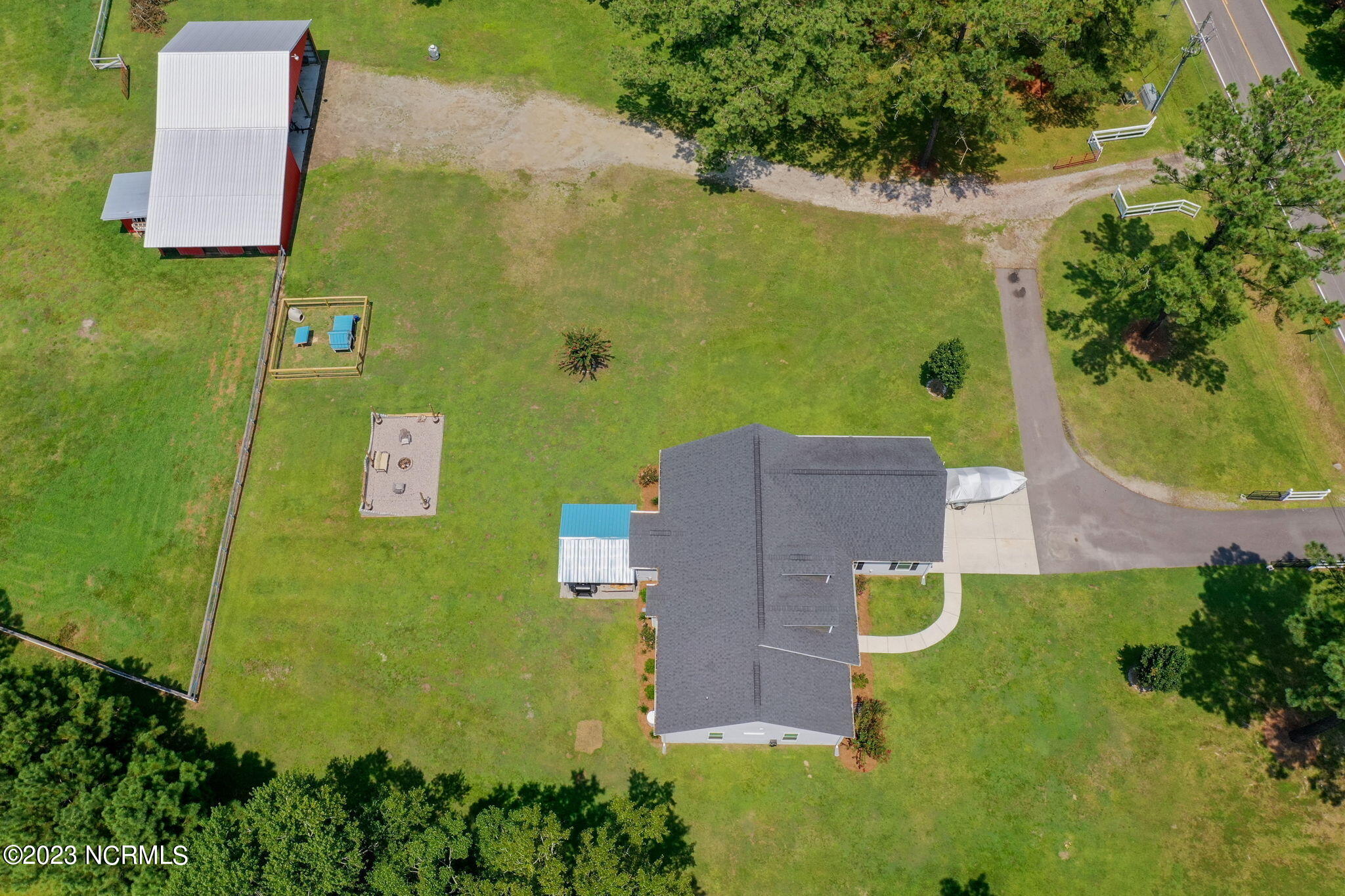 893 Calabash Road Northwest Calabash, NC 28467 - Photo 30 of 34 Drone 2