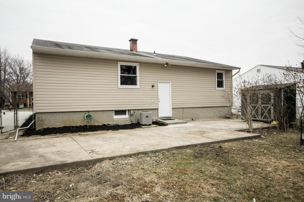 3922 Sybil Road Randallstown, MD 21133 - Photo 28 of 28 Exterior (Rear)