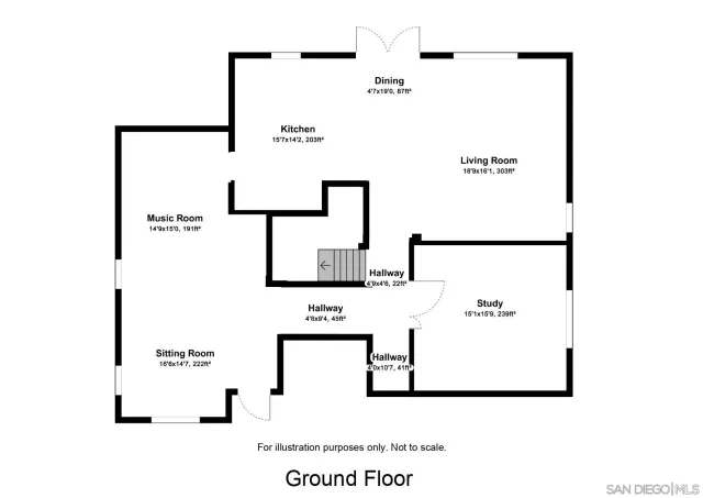 a picture of a floor plan