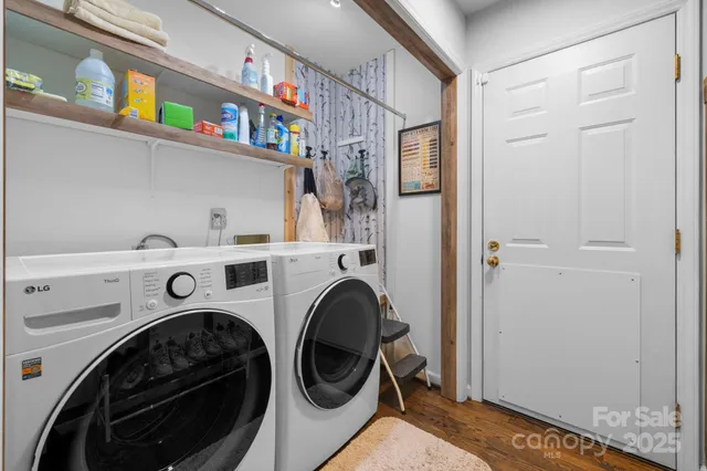 a view of city from balcony