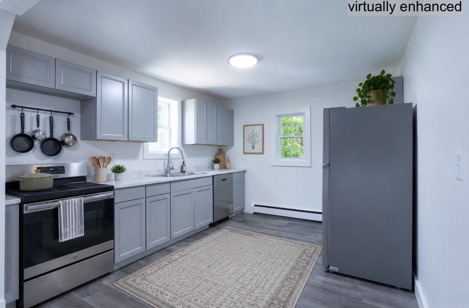 42 4th Street Mexico, ME 04257 - Photo 9 of 43 kitchen staged 2