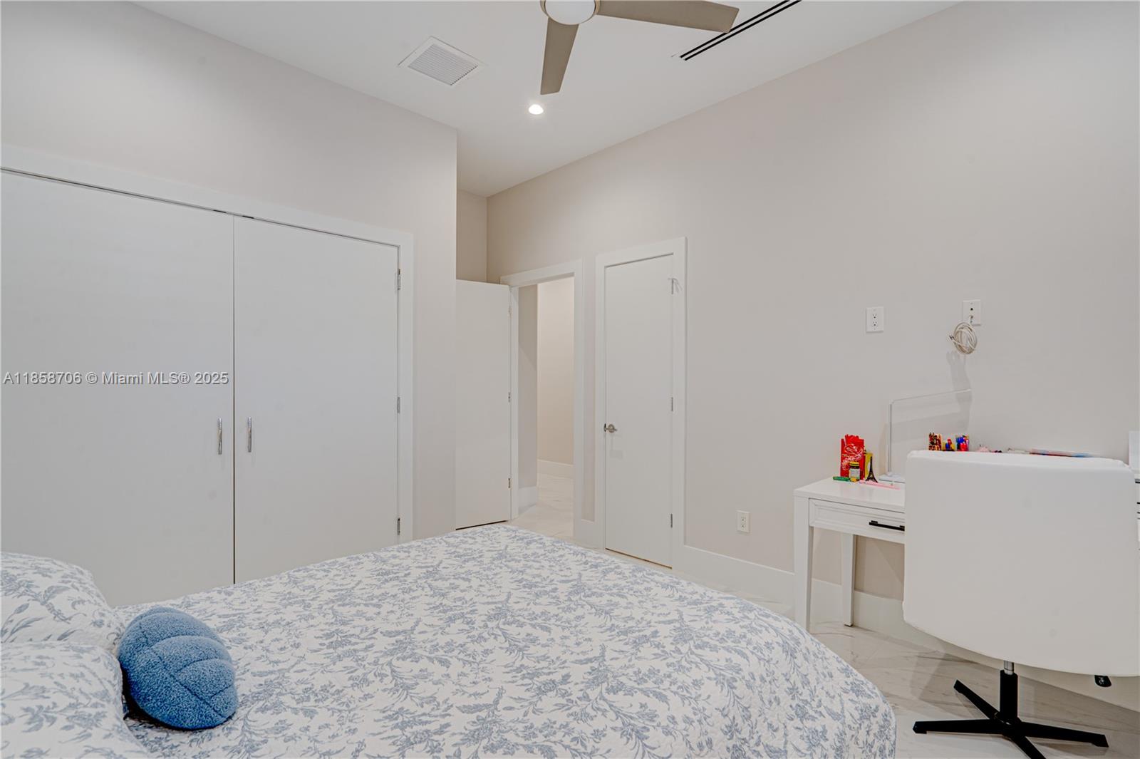 2521 Southwest 105th Avenue Miami, FL 33165 - Photo 40 of 68 a bedroom with a workspace