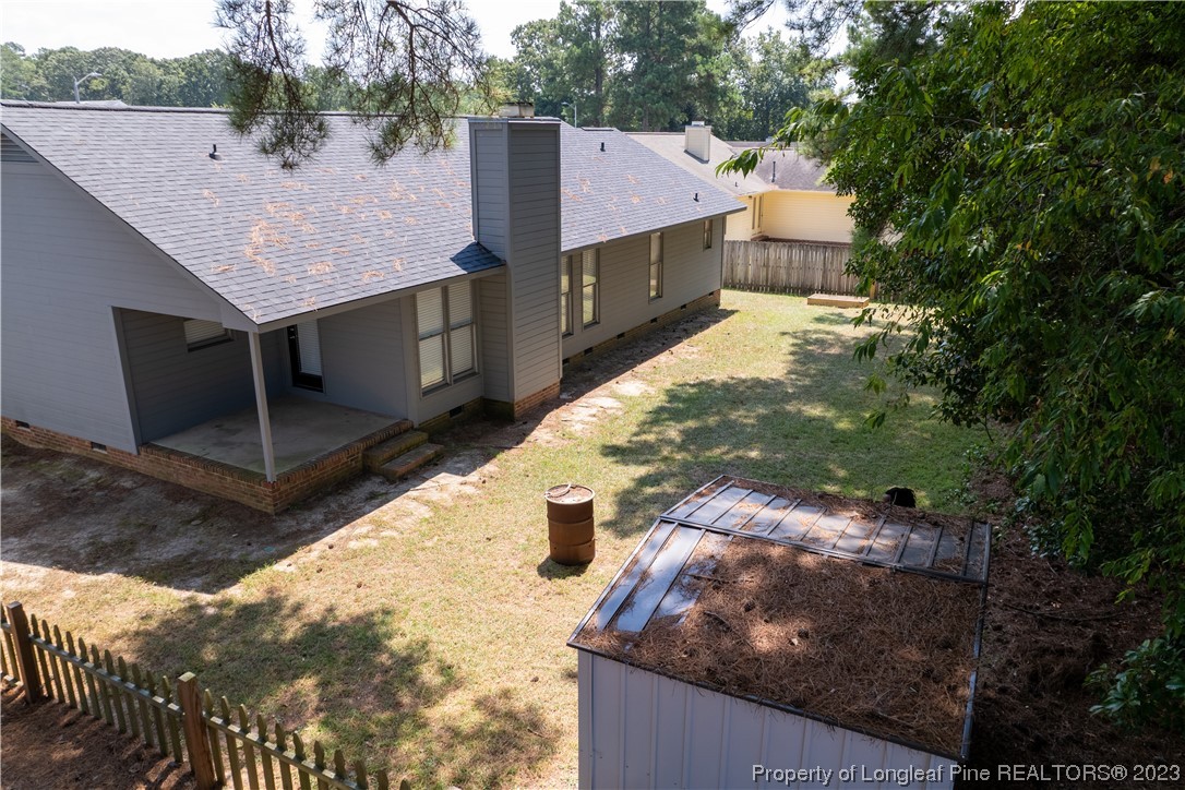 544 Blackbird Road Fayetteville, NC 28314 - Photo 30 of 36 a view of a backyard