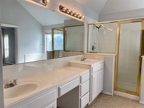 3169 Riverside Drive Carrollton, TX 75007 - Photo 9 of 16 a bathroom with a sink and a mirror