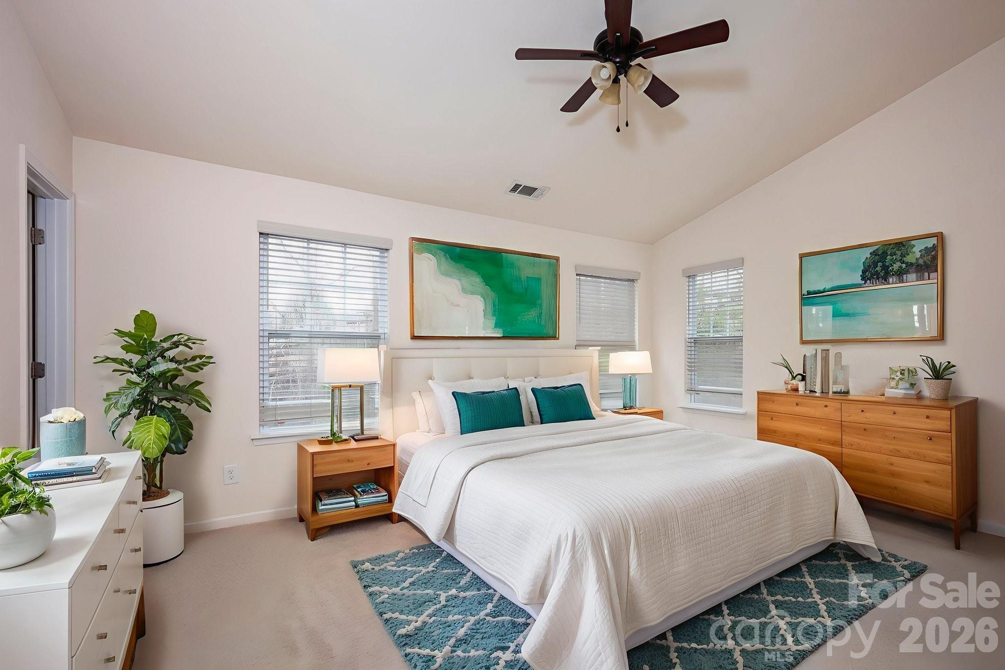 179 Limerick Road, Unit D Mooresville, NC 28115 - Photo 12 of 21 a bedroom with a bed couch and window
