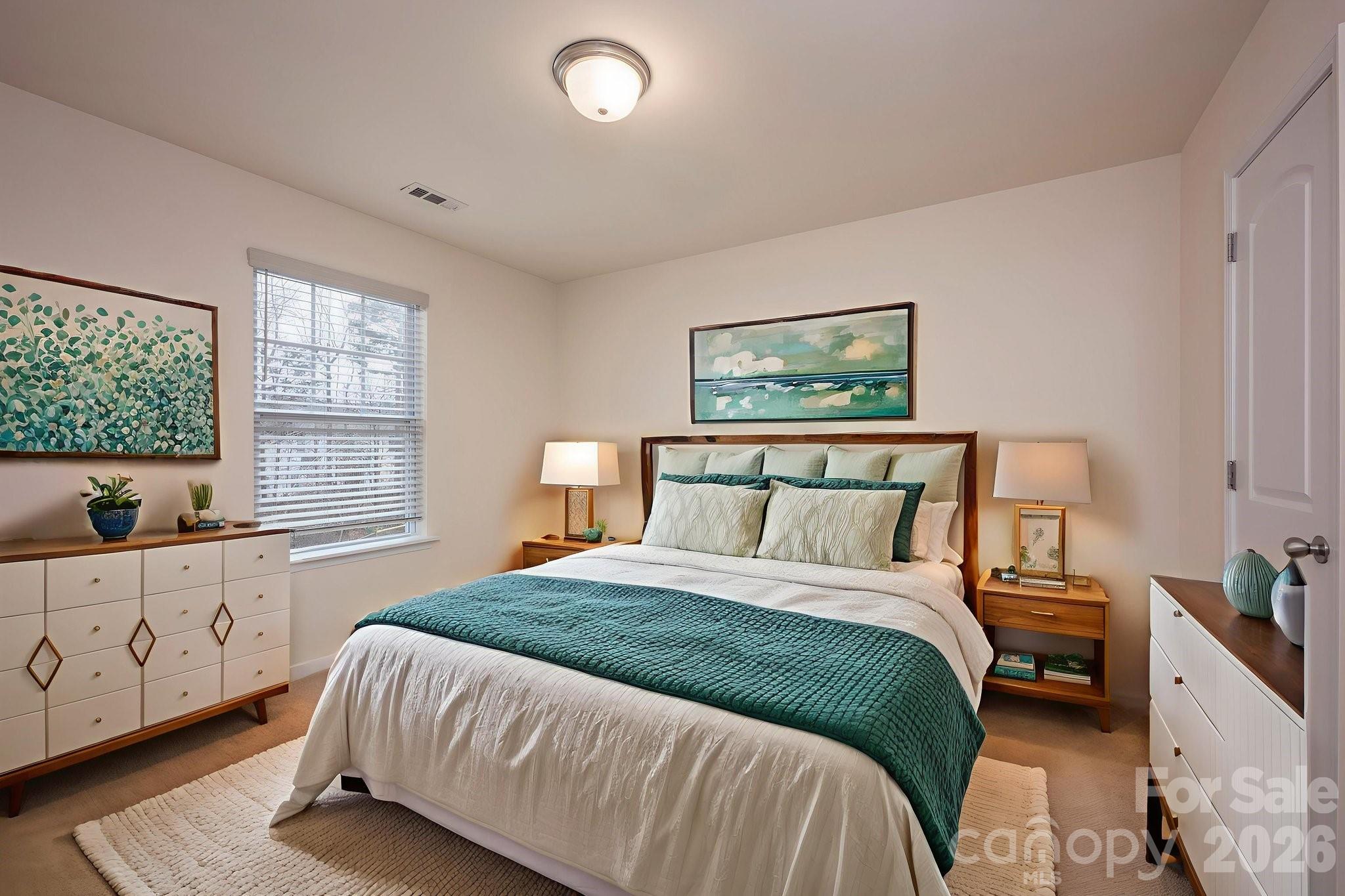 179 Limerick Road, Unit D Mooresville, NC 28115 - Photo 17 of 21 a bedroom with a bed and a window