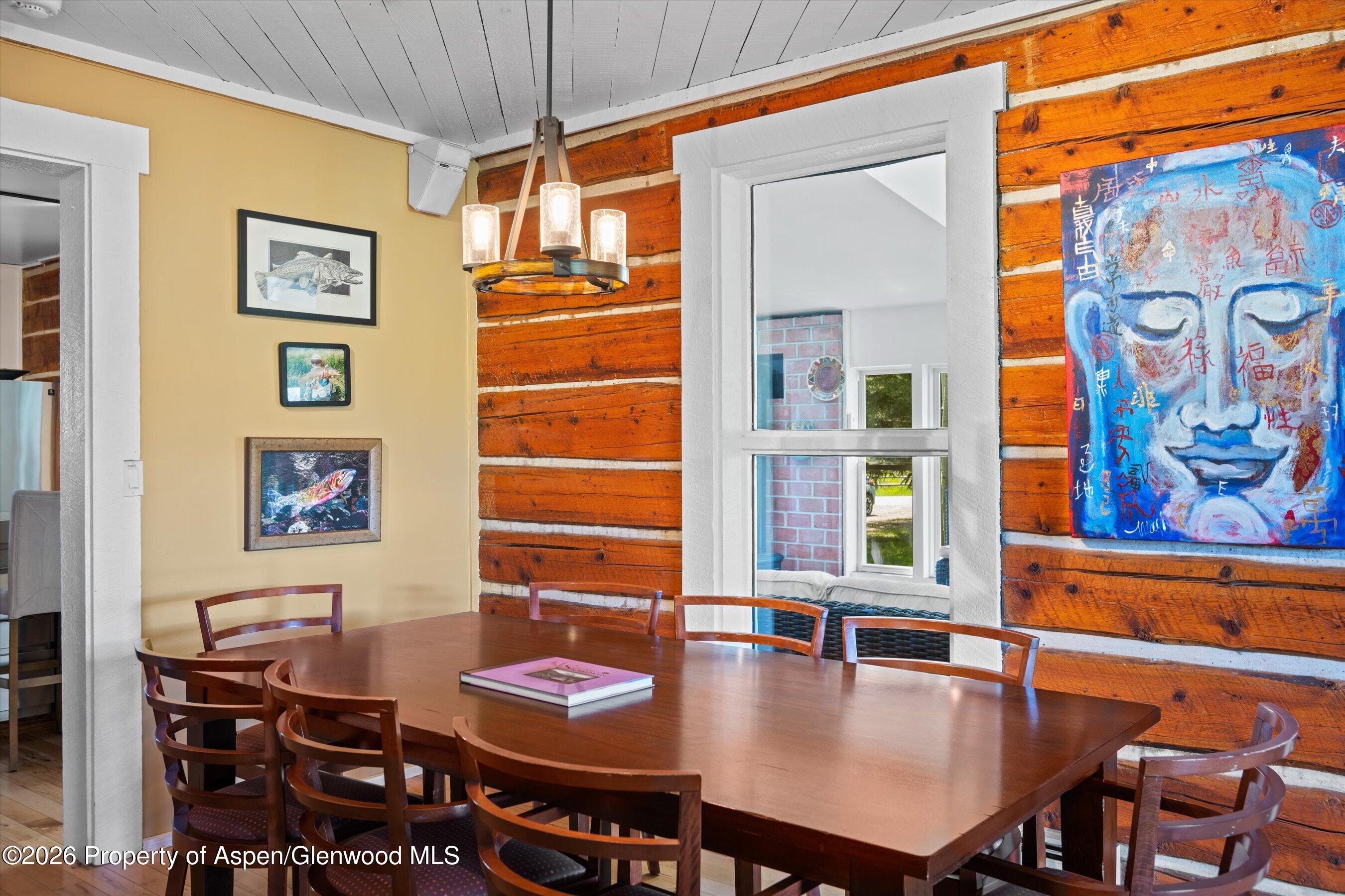 1645 Capitol Creek Road Snowmass, CO 81654 - Photo 10 of 51 Cabin dining room
