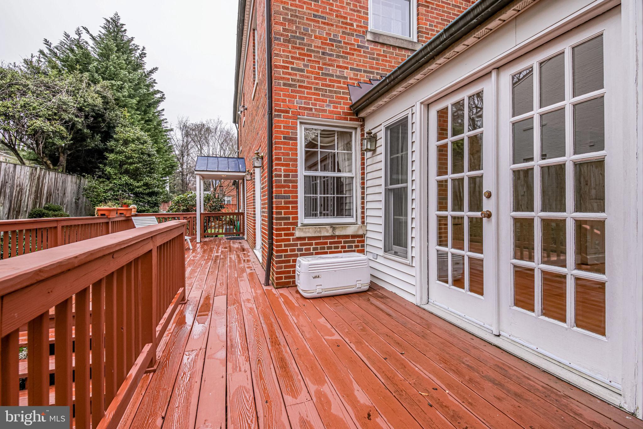 3308 Russell Road Alexandria, VA 22305 - Photo 77 of 88 Back deck french doors