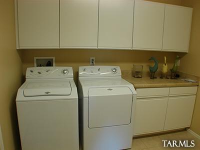 62195 East Northwood Road Tucson, AZ 85739 - Photo 22 of 25 a utility room with dryer and washer