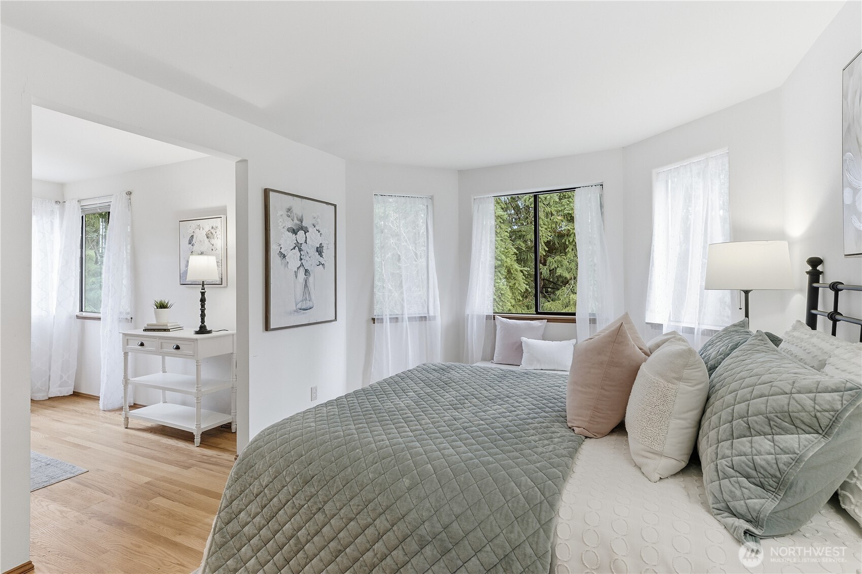 2700 234th Street Southwest Brier, WA 98036 - Photo 24 of 38 a bedroom with a bed and a couch