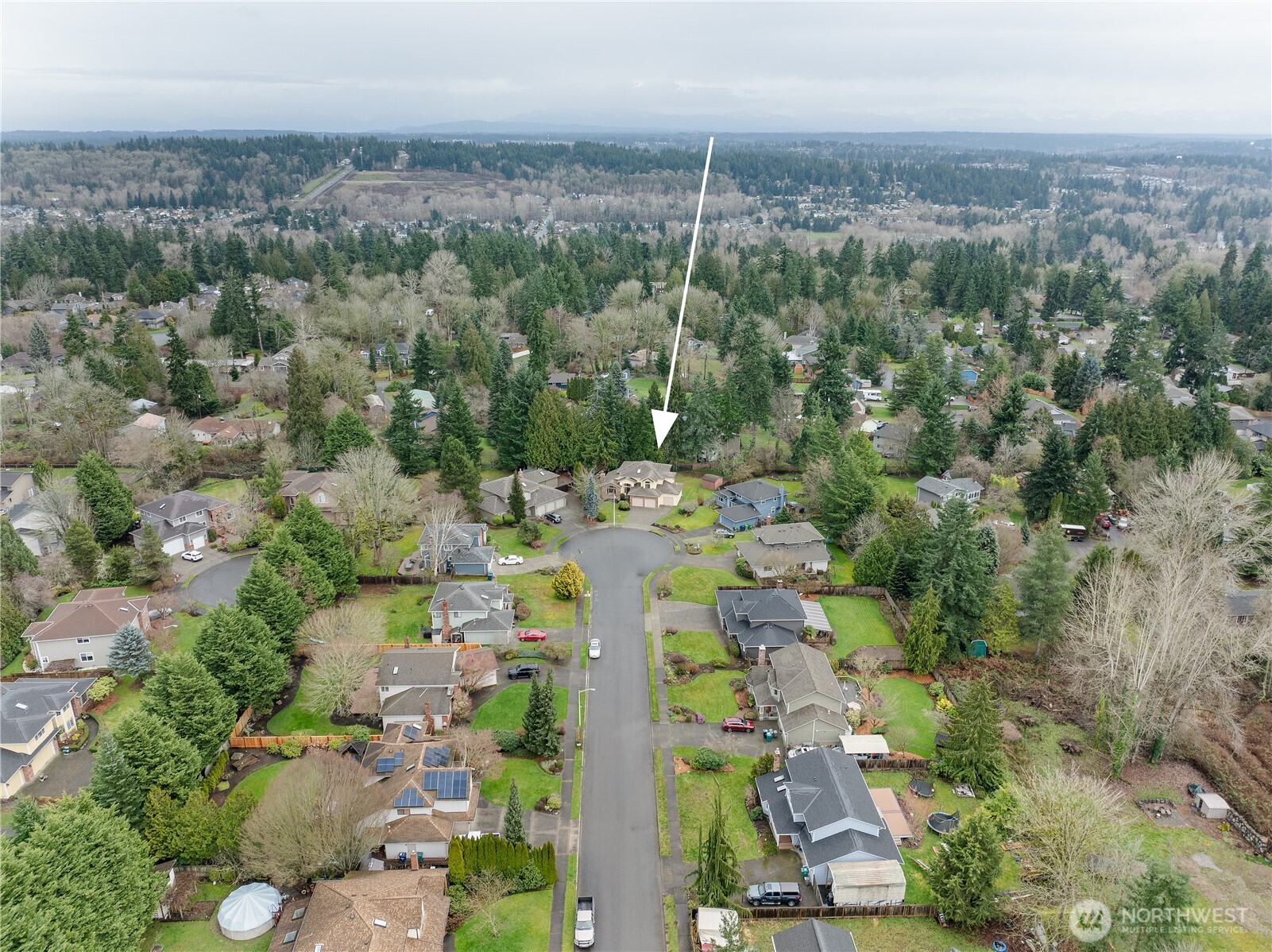 2700 234th Street Southwest Brier, WA 98036 - Photo 37 of 38 an aerial view of a city with lots of residential buildings