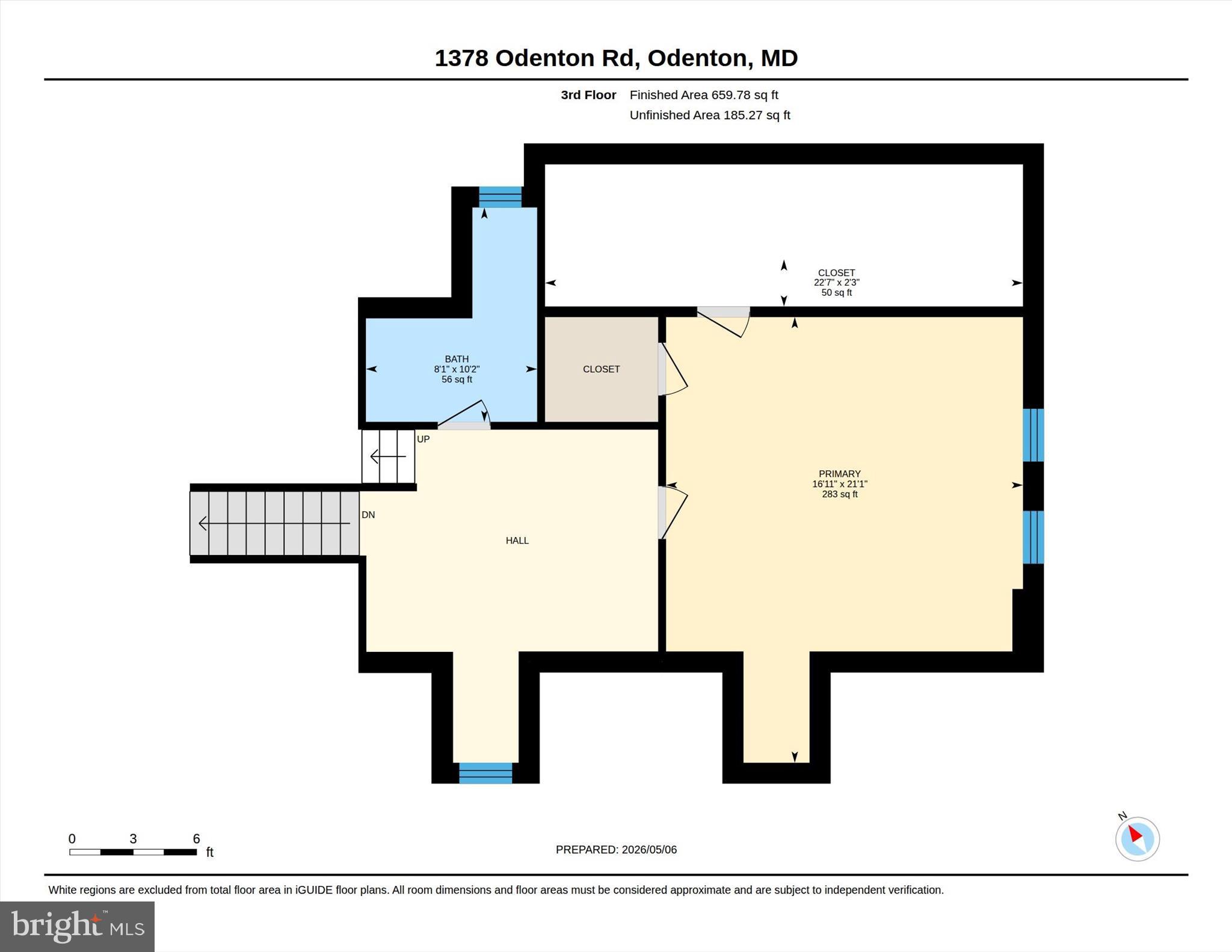 1378 Odenton Road Odenton, MD 21113 - Photo 53 of 56 3rd Floor- floor plan