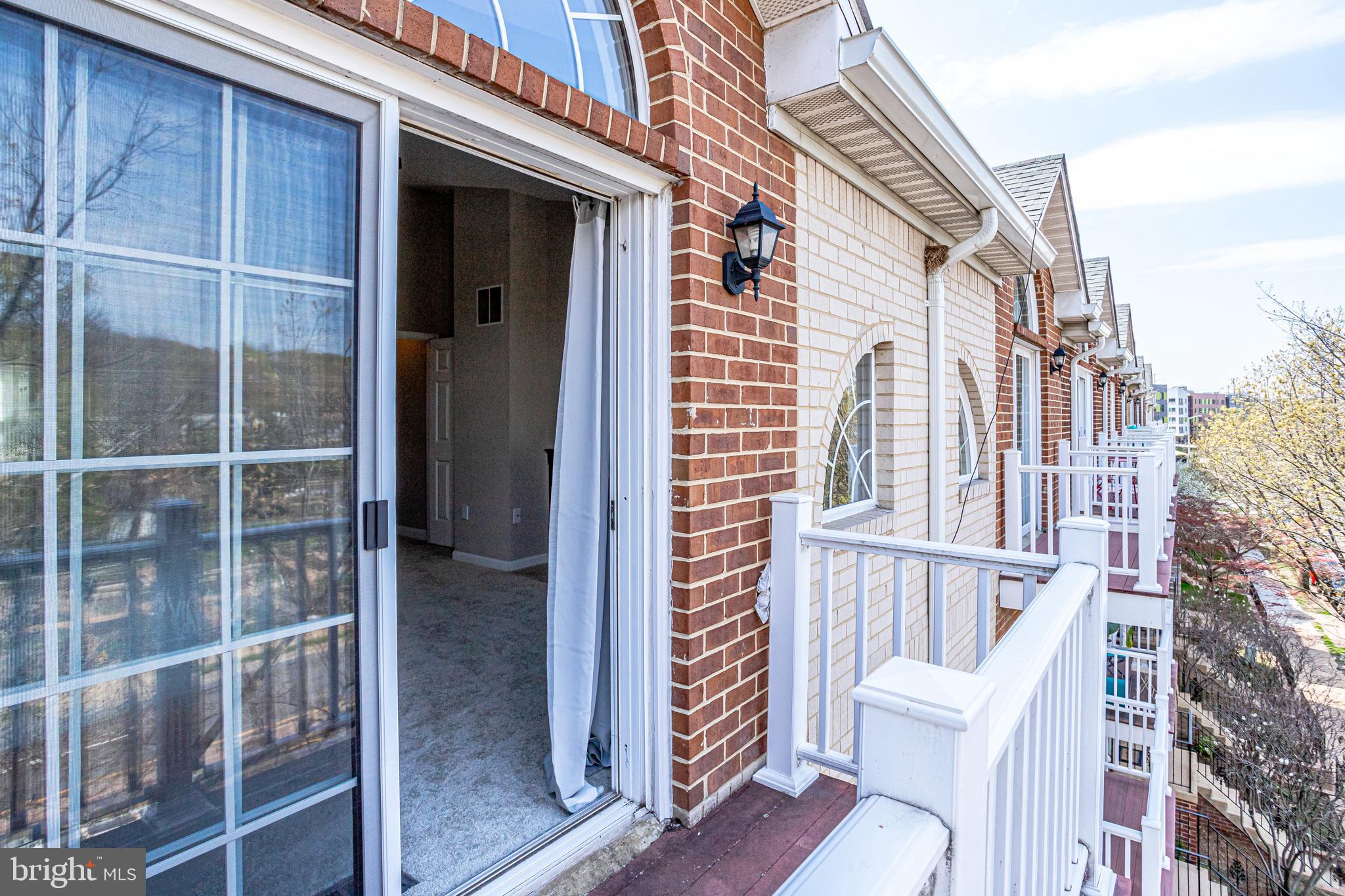 3064 South Glebe Road Arlington, VA 22206 - Photo 45 of 72 Primary Bedroom Private Balcony