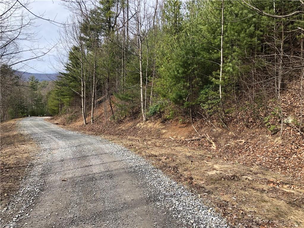 Lot 172 Blue Rock Road Purlear, NC 28665 - Photo 4 of 43 Lot 172B is on the right and it crosses over Blue Rock Road.