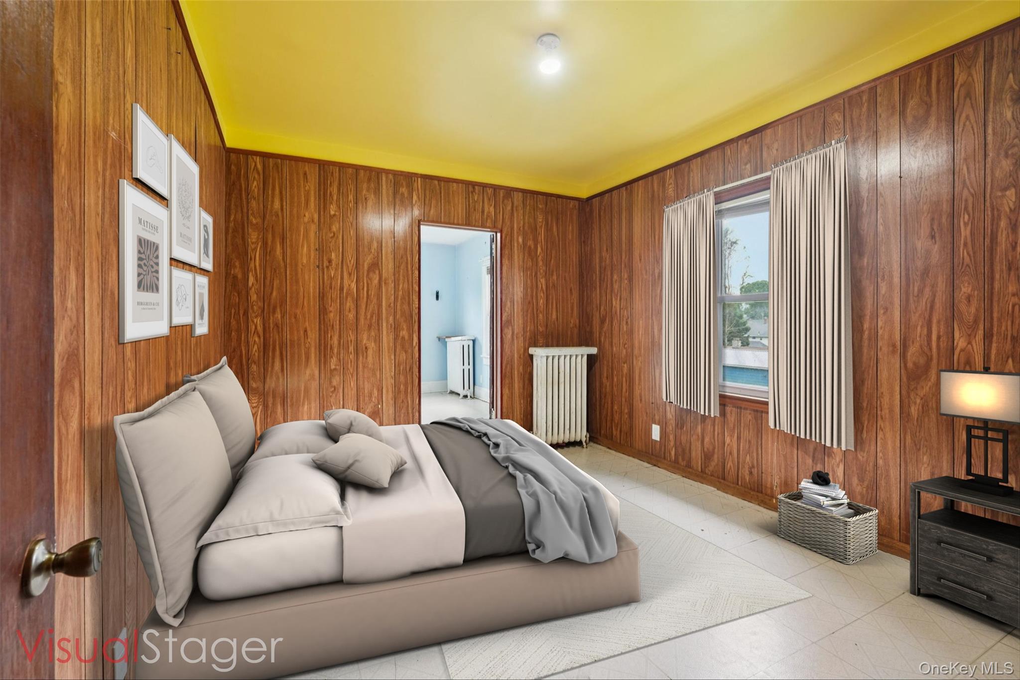 334 Union Avenue Peekskill, NY 10566 - Photo 11 of 20 a spacious bedroom with a bed and large windows