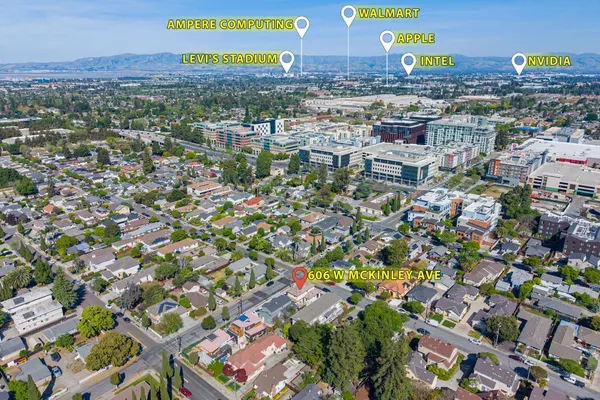 $2,998,000 | 606 West McKinley Avenue, Sunnyvale, CA 94086