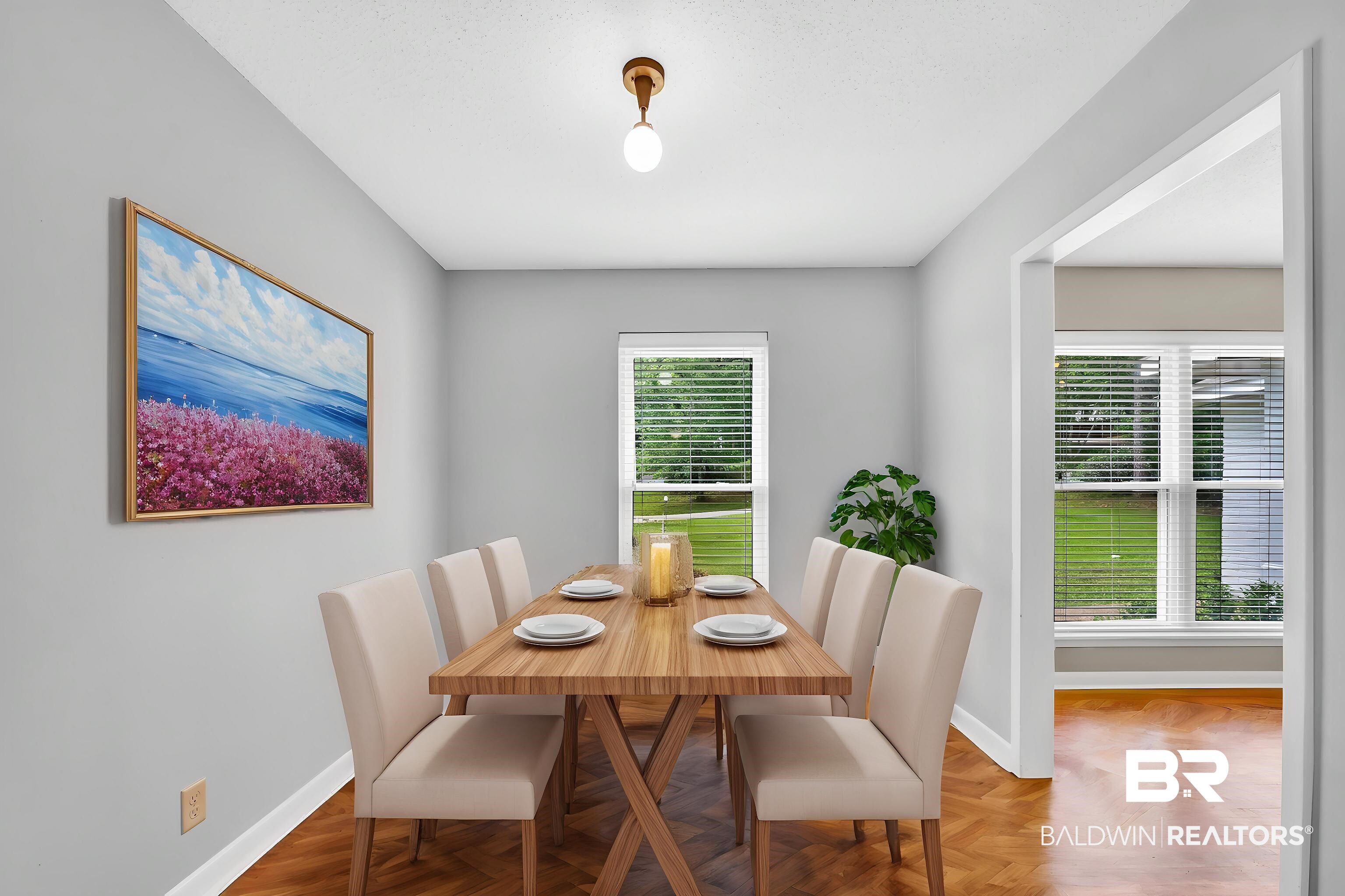 28 Caisson Trace Spanish Fort, AL 36527 - Photo 9 of 51 Dining room featuring baseboards