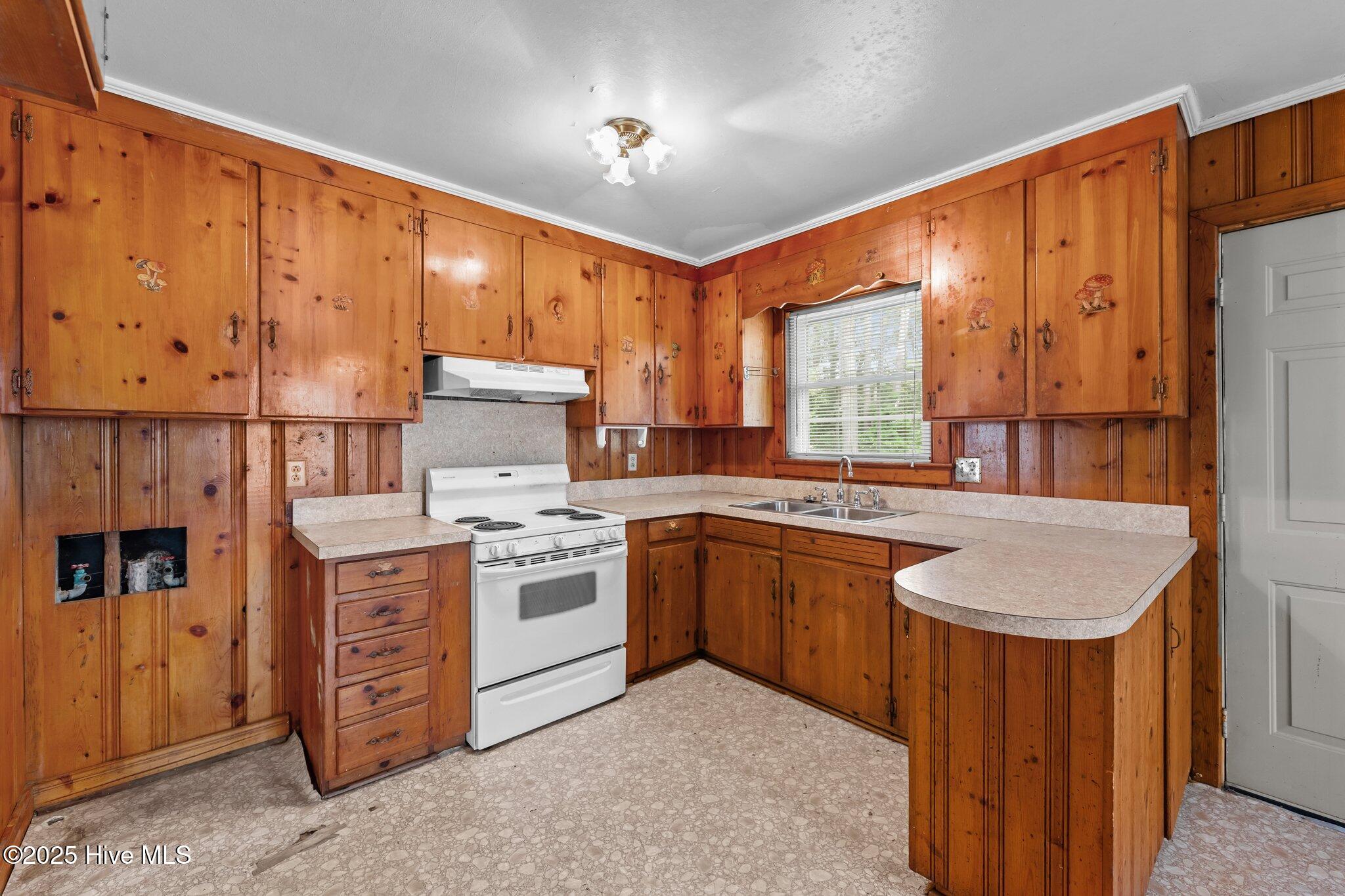 206 Pierce Road Kinston, NC 28501 - Photo 12 of 50 Kitchen and washer hookup