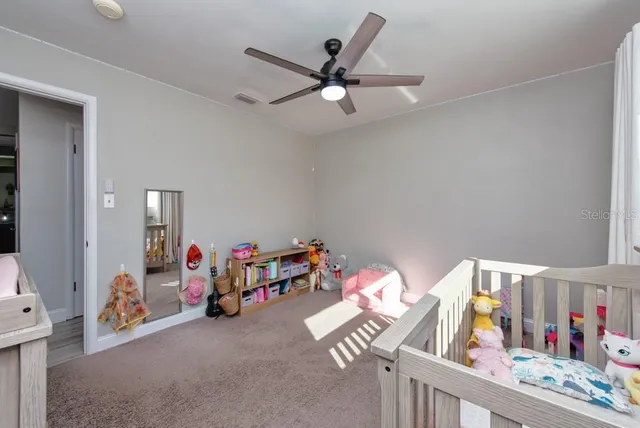 a children room with toys