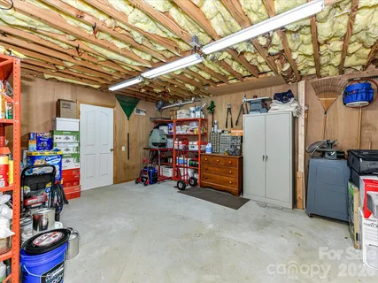 a view of storage and utility room