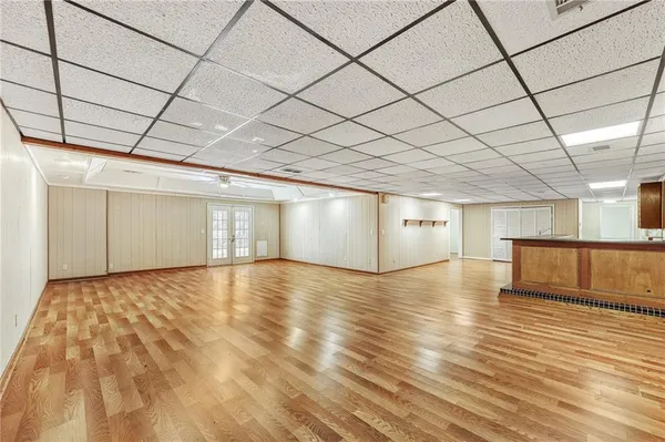 a view of empty room