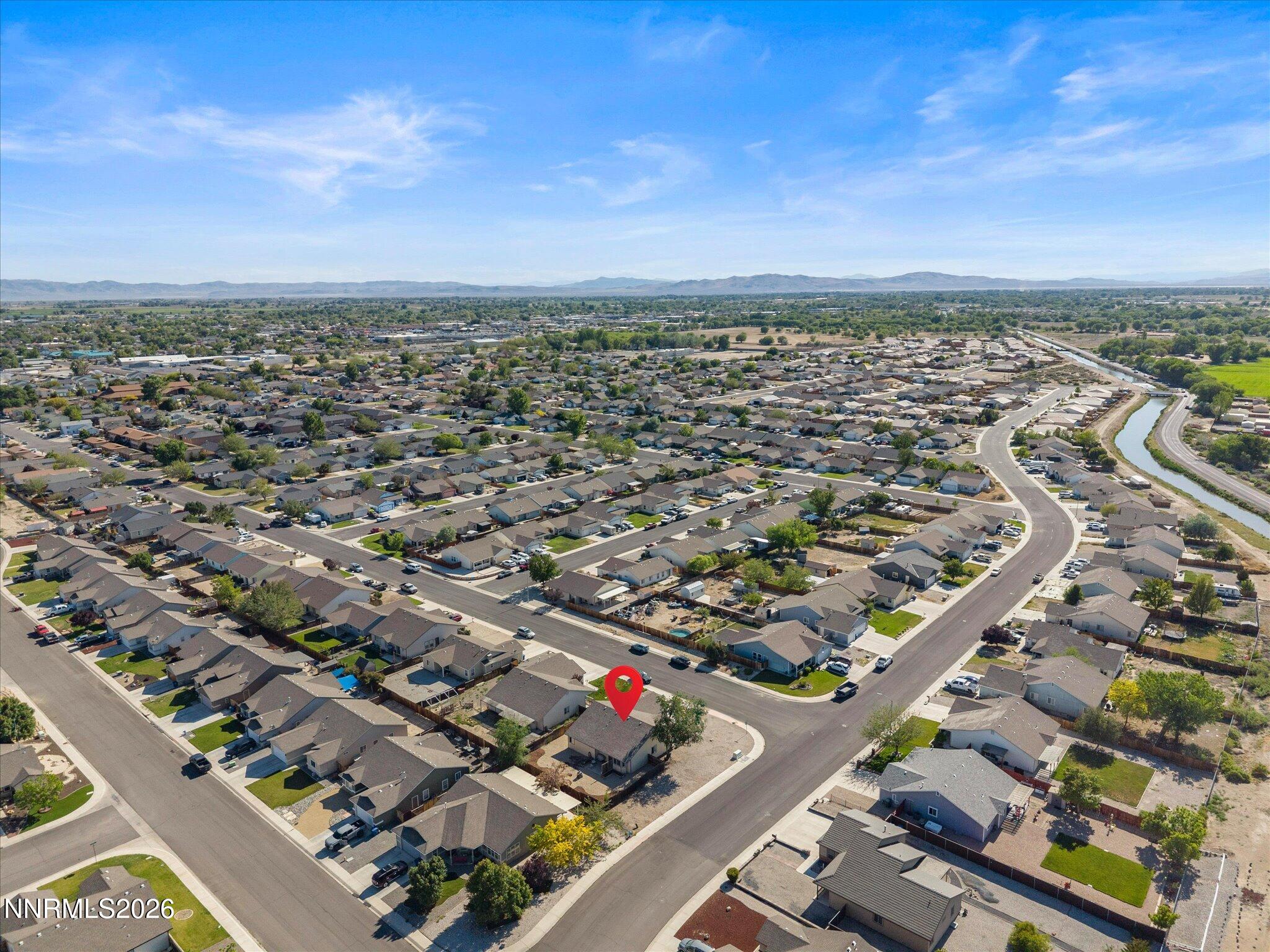 894 Timothy Way Fallon, NV 89406 - Photo 44 of 44 Overhead view high showing subdivision a