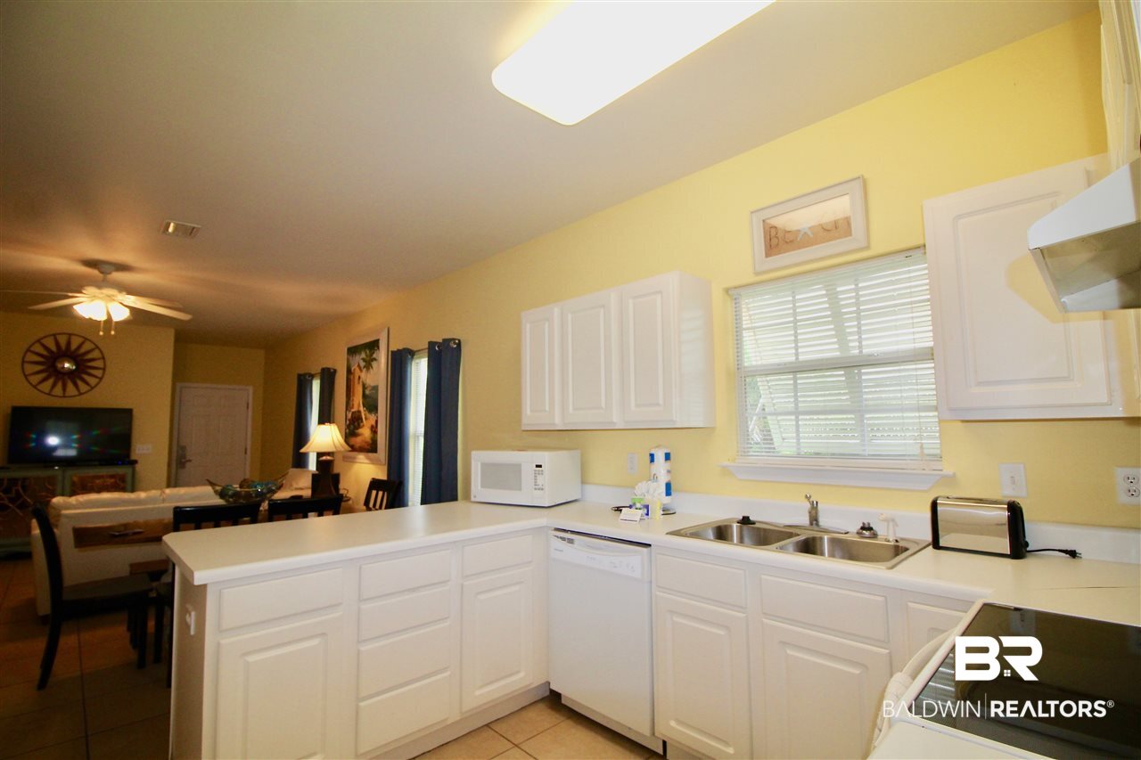 4374 Lindsey Lane, Unit 4374A Orange Beach, AL 36561 - Photo 10 of 20 Open Kitchen to Living/Dining area