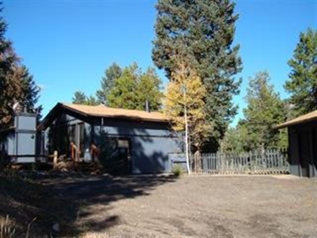 19133 Silver Ranch Road Conifer, CO 80433 - Photo 1 of 1 a view of a house with a yard