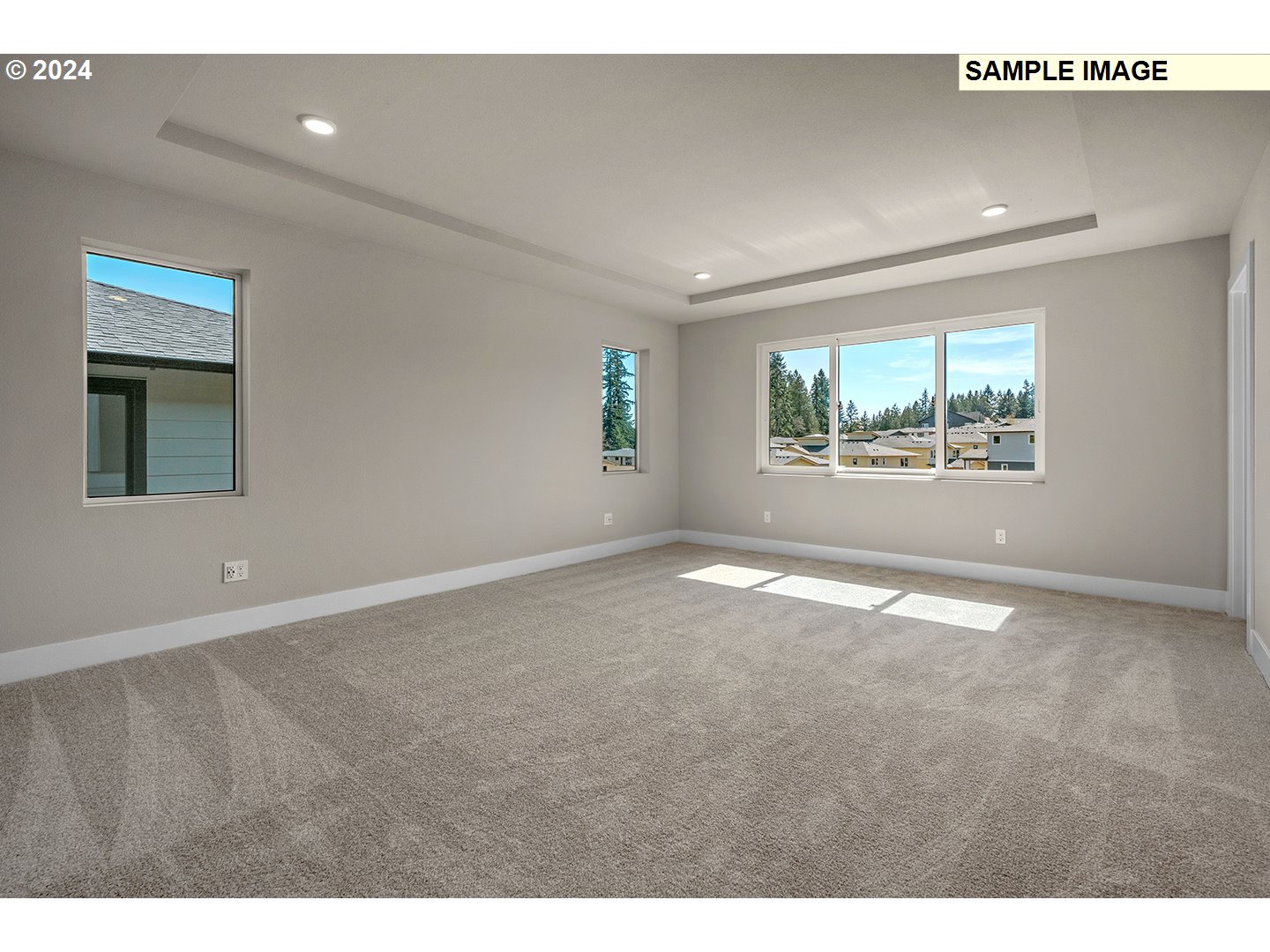 12343 Southeast Falling Rain Way Happy Valley, OR 97086 - Photo 21 of 39 a view of empty room with window