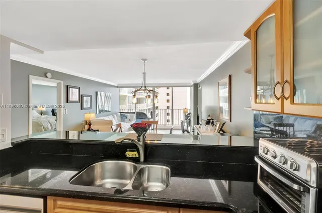 a view of living room with granite countertop furniture