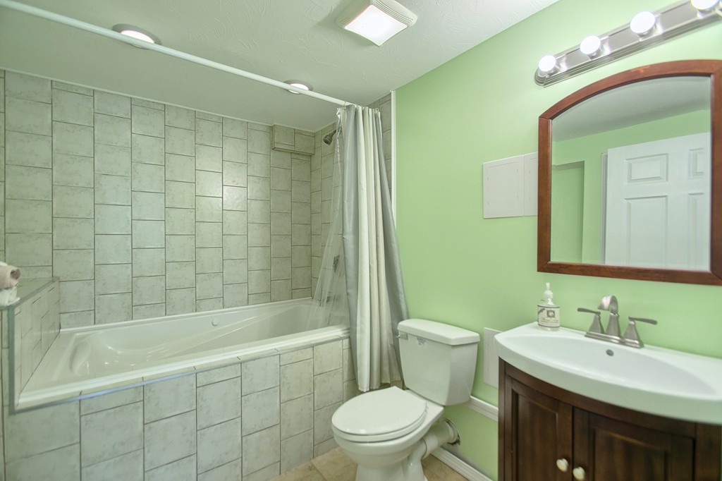 4 Gary Road Templeton, MA 01468 - Photo 24 of 30 a bathroom with a sink a toilet and shower