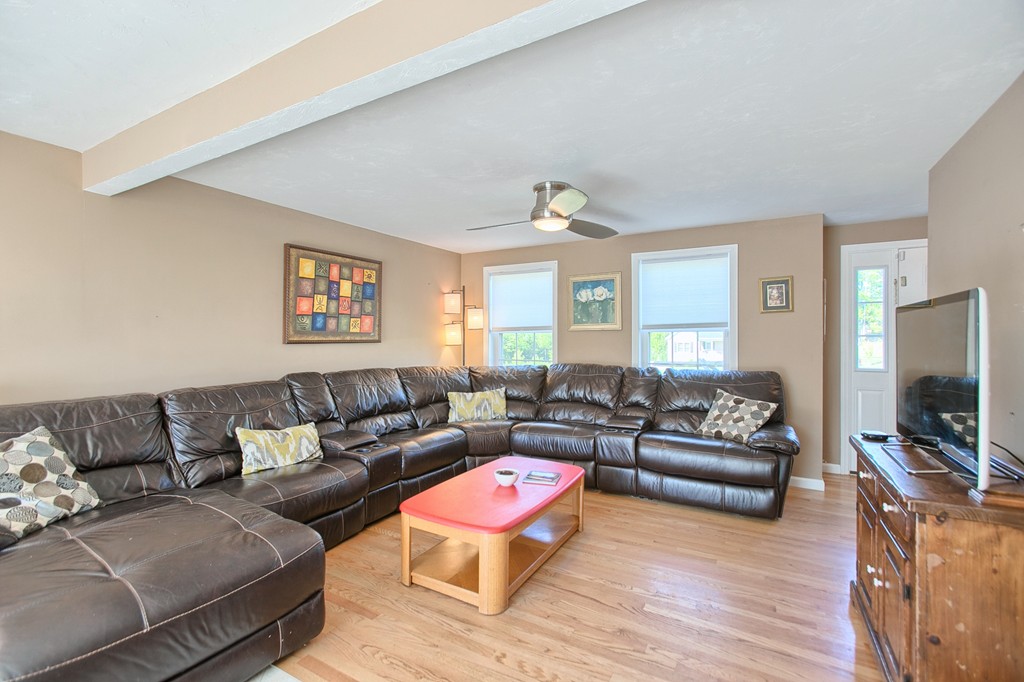 4 Gary Road Templeton, MA 01468 - Photo 10 of 30 a living room with furniture a flat screen tv and a couch