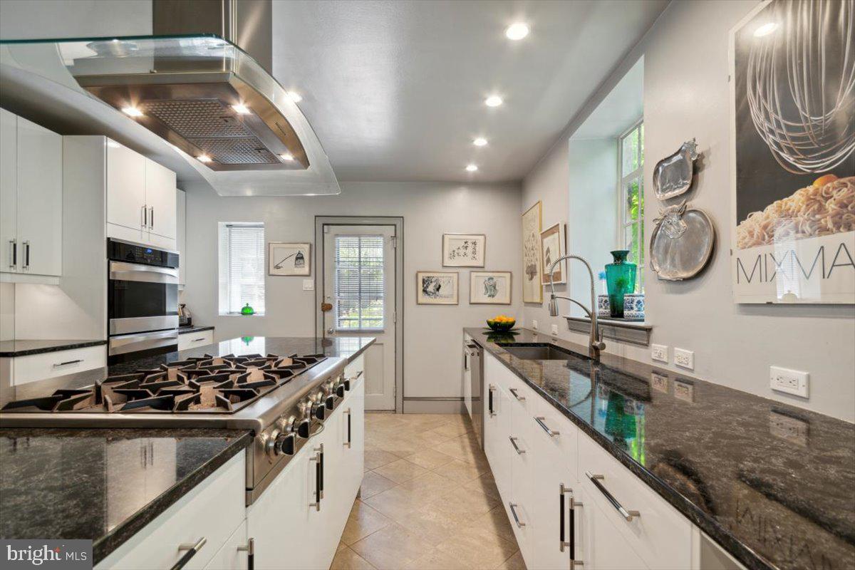 1402 Pepper Road Jenkintown, PA 19046 - Photo 10 of 45 Professional 6 Burner Stove & Hood