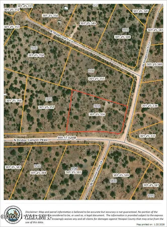 $21,500 | Lot 928 Bridge Canyon Parkway, Seligman, AZ 86337
